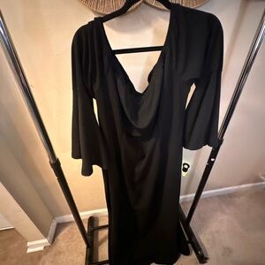 SHEIN Black off the shoulder Dress